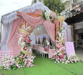 TỔNG HỢP MẪU CỔNG CƯỚI ĐẸP BA TRI