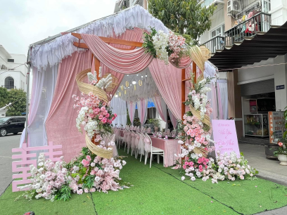 Xu hướng trang trí cưới 2025