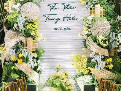 TRANG TRÍ TIỆC CƯỚI HỎI BA TRI