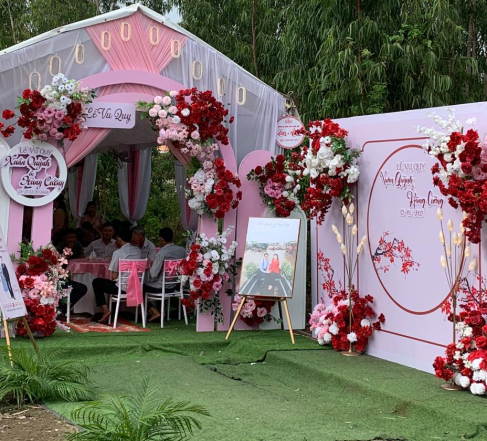 TRANG TRÍ TIỆC CƯỚI TRỌN GÓI BA TRI