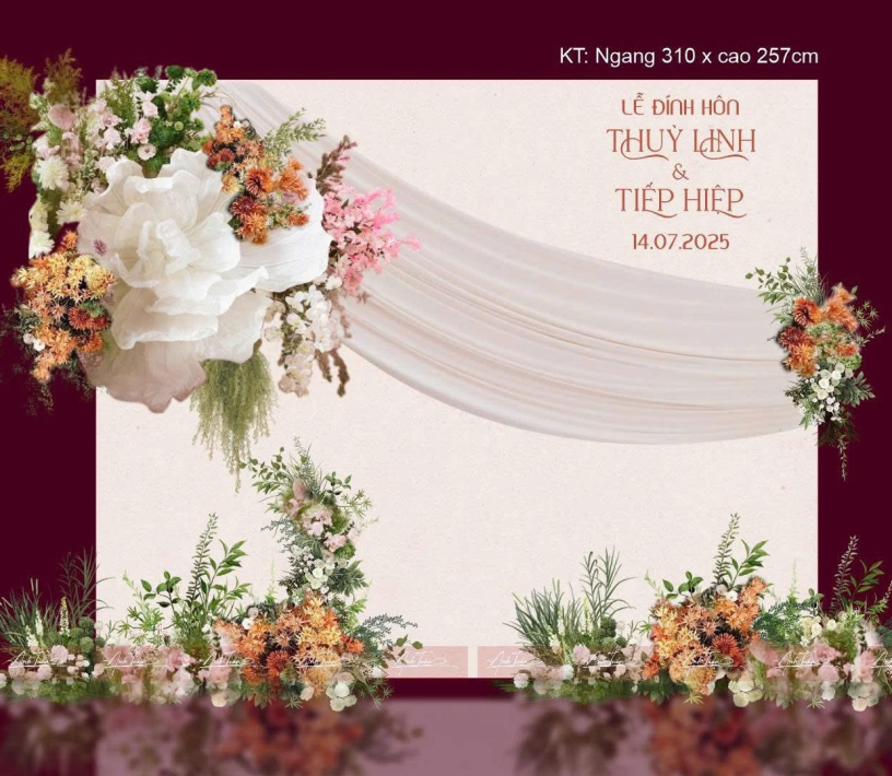 KHUNG CHỤP ẢNH CƯỚI ĐẸP