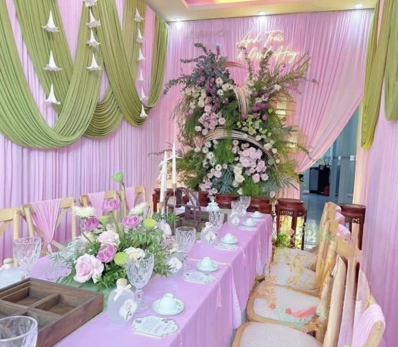 Gia Tiên Tone màu kết hợp ngọt ngào