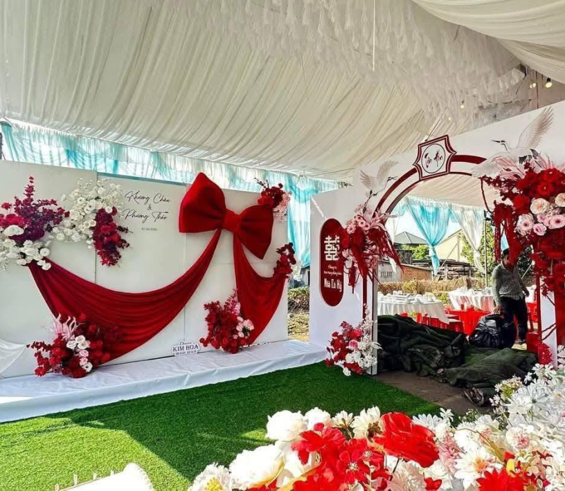 TRANG TRÍ CƯỚI ĐẸP BA TRI