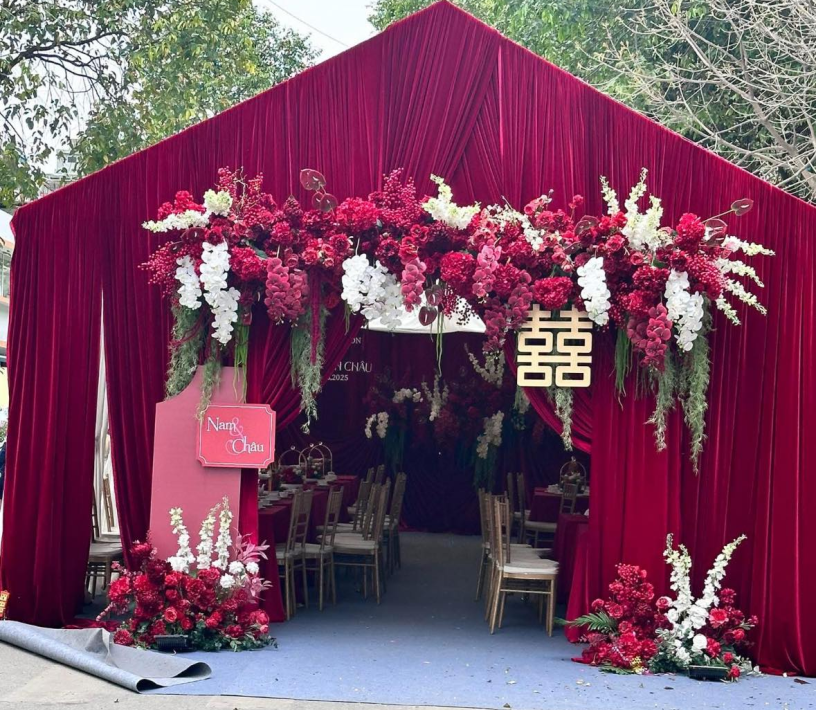 CỔNG CƯỚI ĐẸP BA TRI BẾN TRE