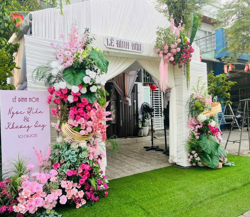 MẪU CỔNG CƯỚI ĐẸP TẠI BA TRI