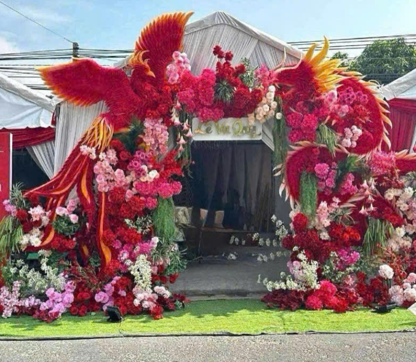 CỔNG CƯỚI LONG PHỤNG