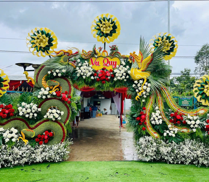 CỔNG CƯỚI RỒNG PHỤNG