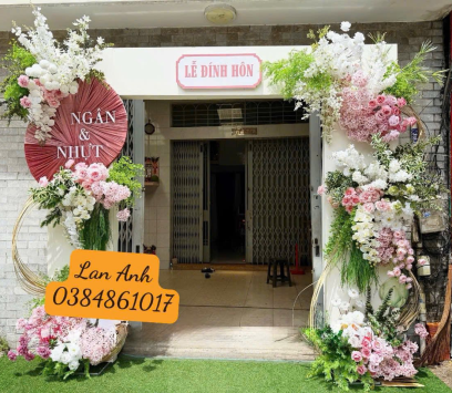 DECOR CỔNG CƯỚI BA TRI