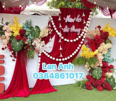 DECOR CƯỚI BA TRI - LAN ANH EVENT