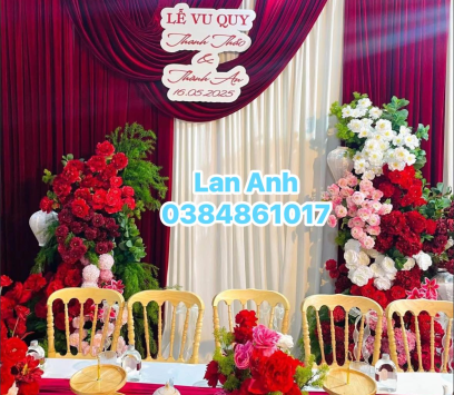 DECOR CƯỚI BA TRI - LAN ANH EVENT