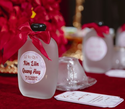 TRANG TRÍ TIỆC CƯỚI BA TRI - TONE ĐỎ