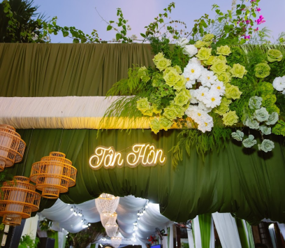 TRANG TRÍ TIỆC CƯỚI BA TRI TRỌN GÓI