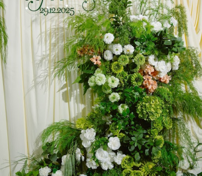 MẪU BACKDROP MỚI TONE XANH