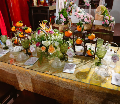 TRANG TRÍ GIA TIÊN ĐẸP BA TRI - TIỆC CƯỚI LAN ANH