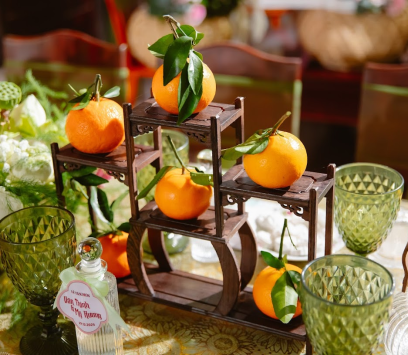 TRANG TRÍ GIA TIÊN ĐẸP BA TRI - TIỆC CƯỚI LAN ANH