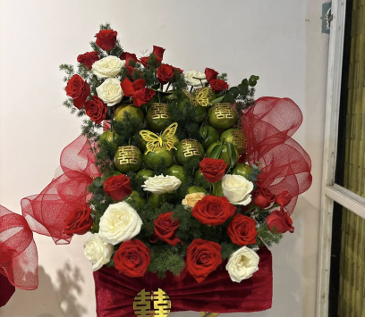 MÂM QUẢ CƯỚI HỎI BA TRI