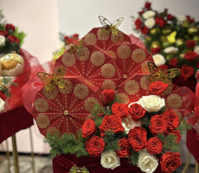 MÂM QUẢ CƯỚI HỎI BA TRI