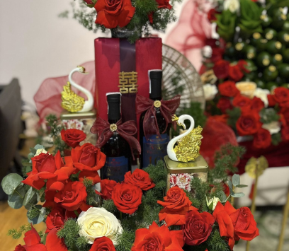 MÂM QUẢ CƯỚI HỎI BA TRI