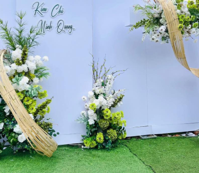 MẪU BACKDROP CƯỚI BA TRI
