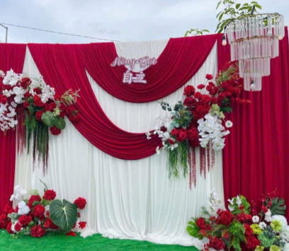 MẪU CỔNG CƯỚI MỚI TONE ĐỎ 