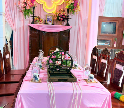 TRANG TRÍ GIA TIÊN TẠI BA TRI