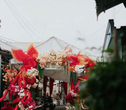 Cổng cưới Long Phụng Lan Anh