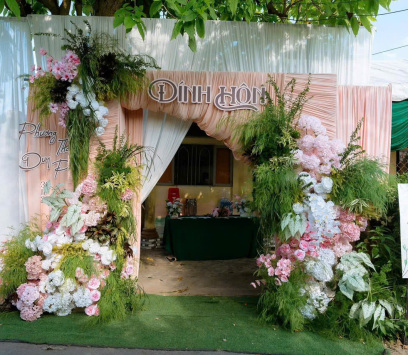 TRANG TRÍ CỔNG HOA ĐẸP