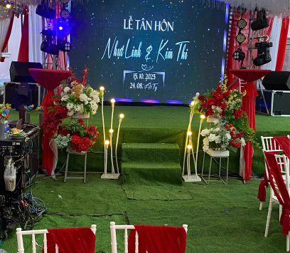 TRANG TRÍ SÂN KHẨU MÀN HÌNH LED BA TRI