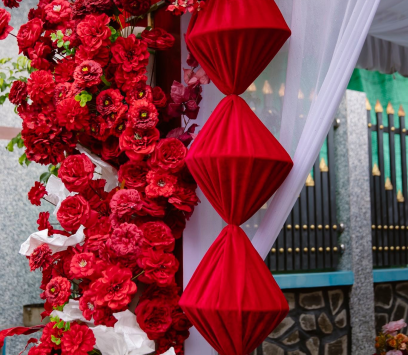 Trang trí Cổng, gia tiên trọn gói Ba Tri