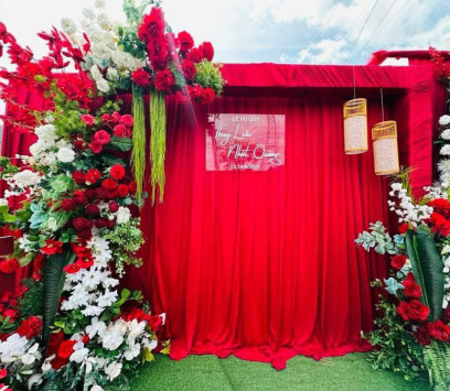 Trang trí Cổng, gia tiên trọn gói Ba Tri