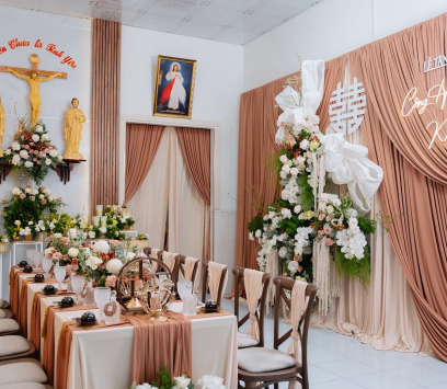 TRANG TRÍ GIA TIÊN ĐẸP TẠI BẾN TRE
