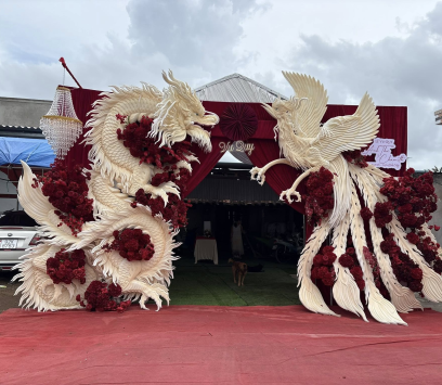 MẪU CỔNG CƯỚI RỒNG PHỤNG 