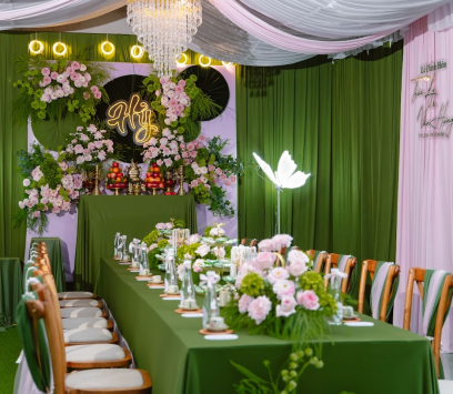 TRANG TRÍ CỔNG CƯỚI, GIA TIÊN ĐẸP