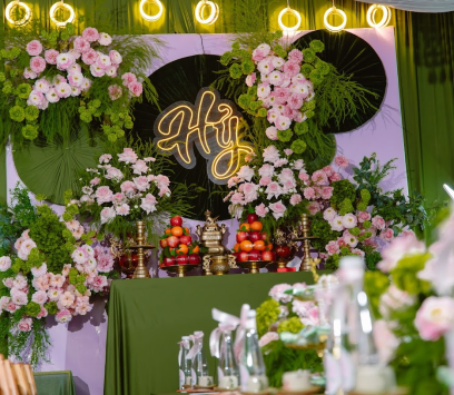 TRANG TRÍ CỔNG CƯỚI, GIA TIÊN ĐẸP