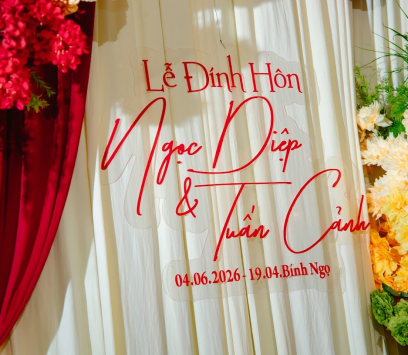 GIA TIÊN TONE ĐỎ SANG TRỌNG