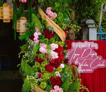 MẪU CỔNG HOA LỤA ĐẸP