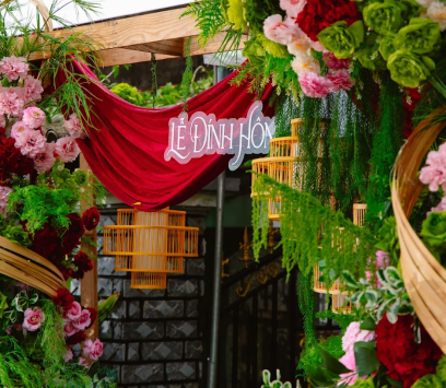 MẪU CỔNG HOA LỤA ĐẸP
