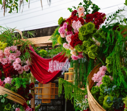 MẪU CỔNG HOA LỤA ĐẸP