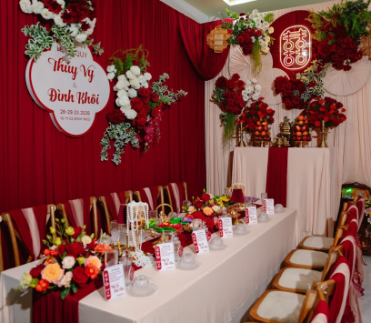 TRANG TRÍ CƯỚI TRỌN GÓI BẾN TRE - TIỆC CƯỚI LAN ANH
