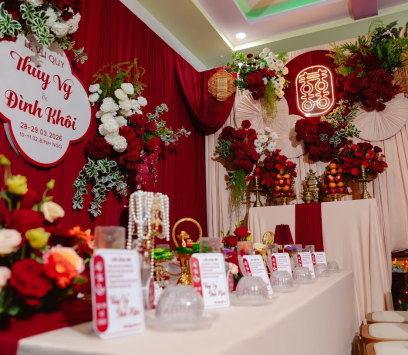 TRANG TRÍ CƯỚI TRỌN GÓI BẾN TRE - TIỆC CƯỚI LAN ANH