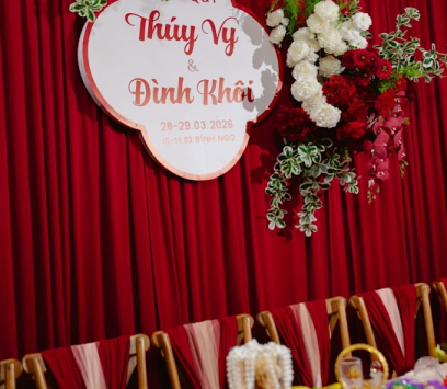 TRANG TRÍ CƯỚI TRỌN GÓI BẾN TRE - TIỆC CƯỚI LAN ANH