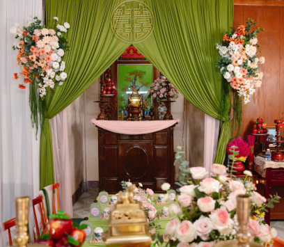 COMBO TIỆC CƯỚI TONE XANH HIỆN ĐẠI