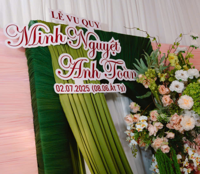 COMBO TIỆC CƯỚI TONE XANH HIỆN ĐẠI